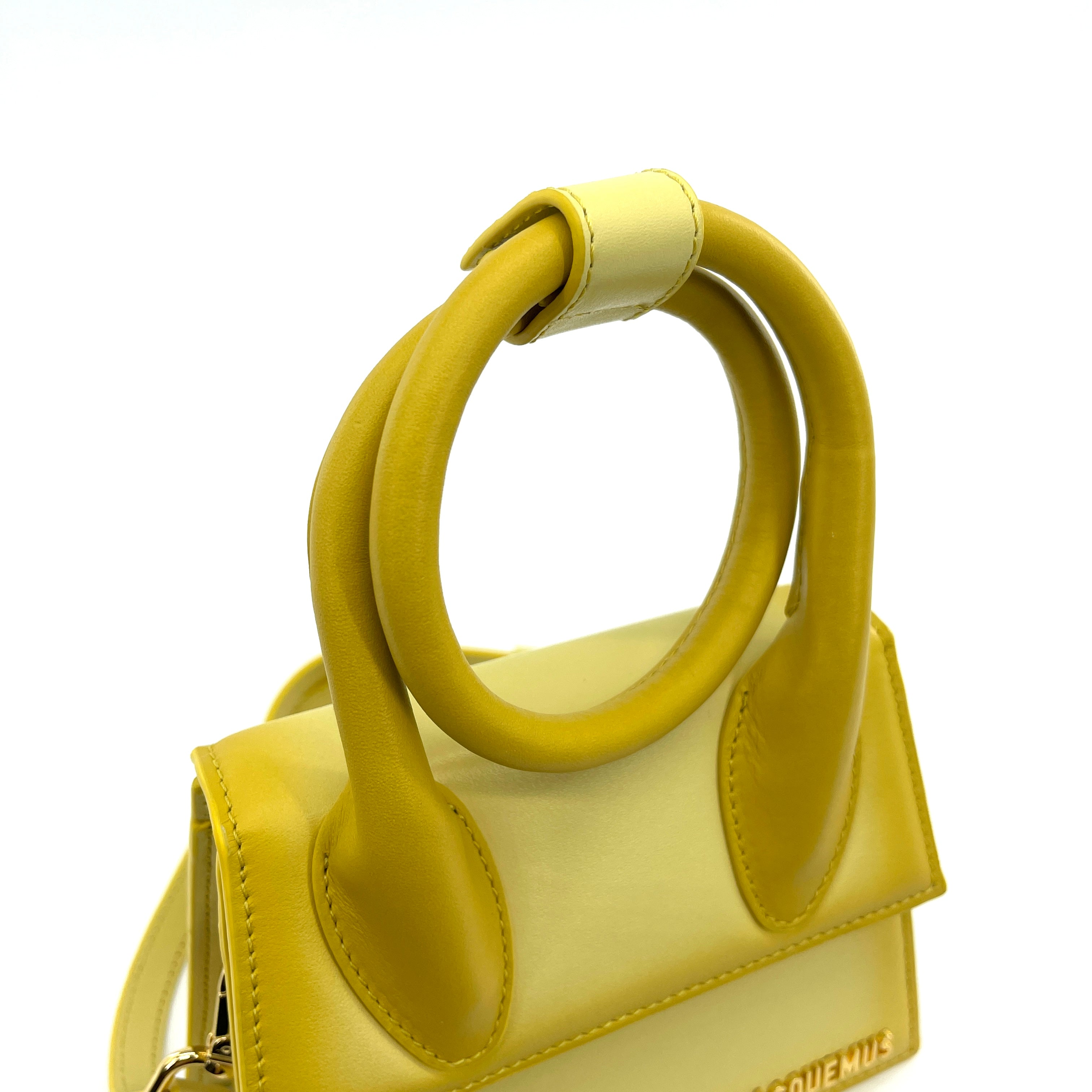 Le Chiquito Noeud Bag Gradient Yellow - Vintage Luxuries