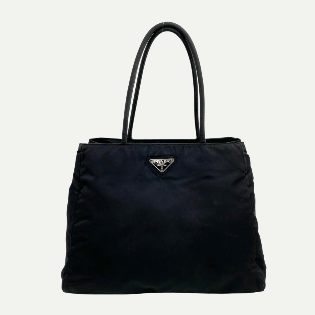 Nylon Handbag Black