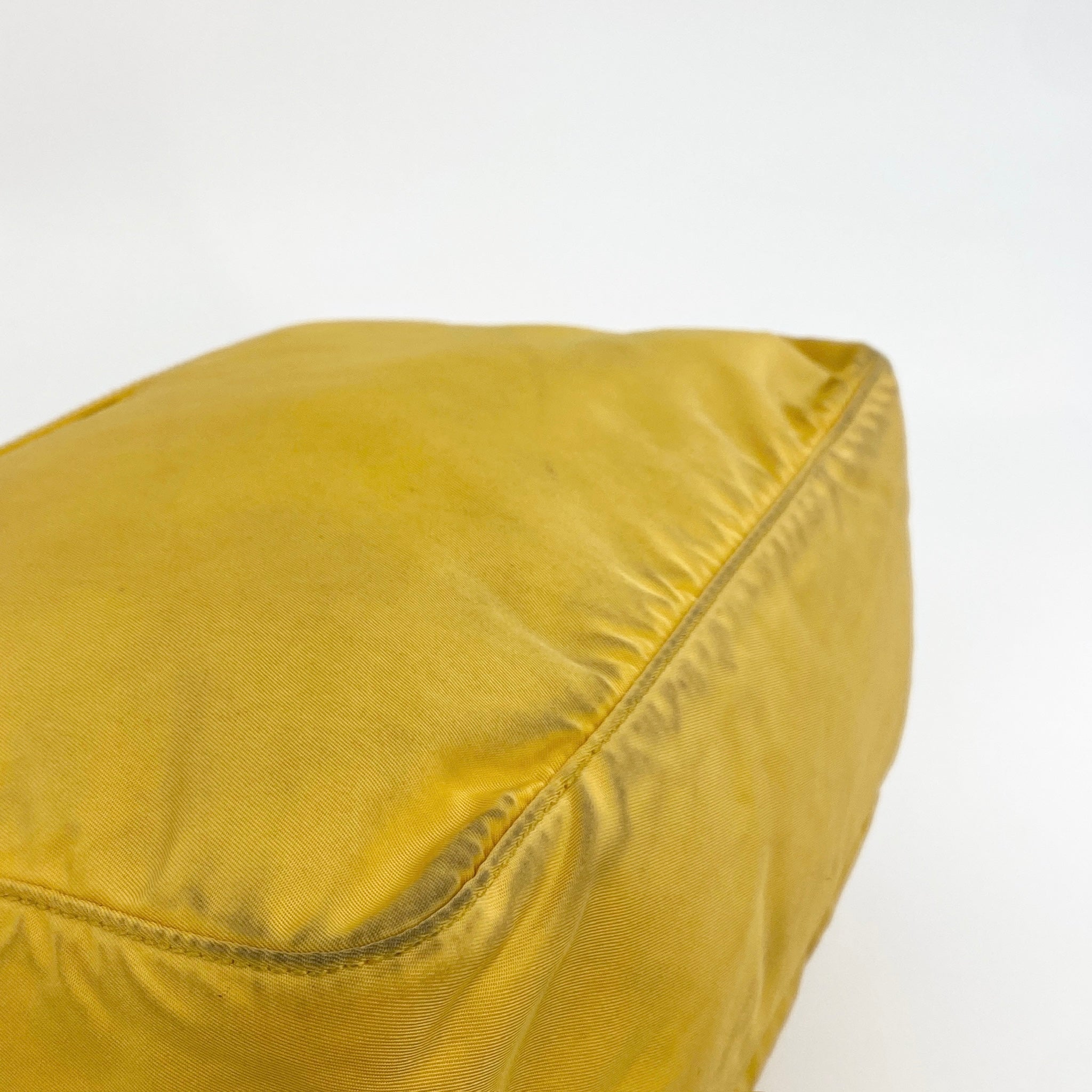 Nylon Messenger Small Crossbody Yellow - Vintage Luxuries