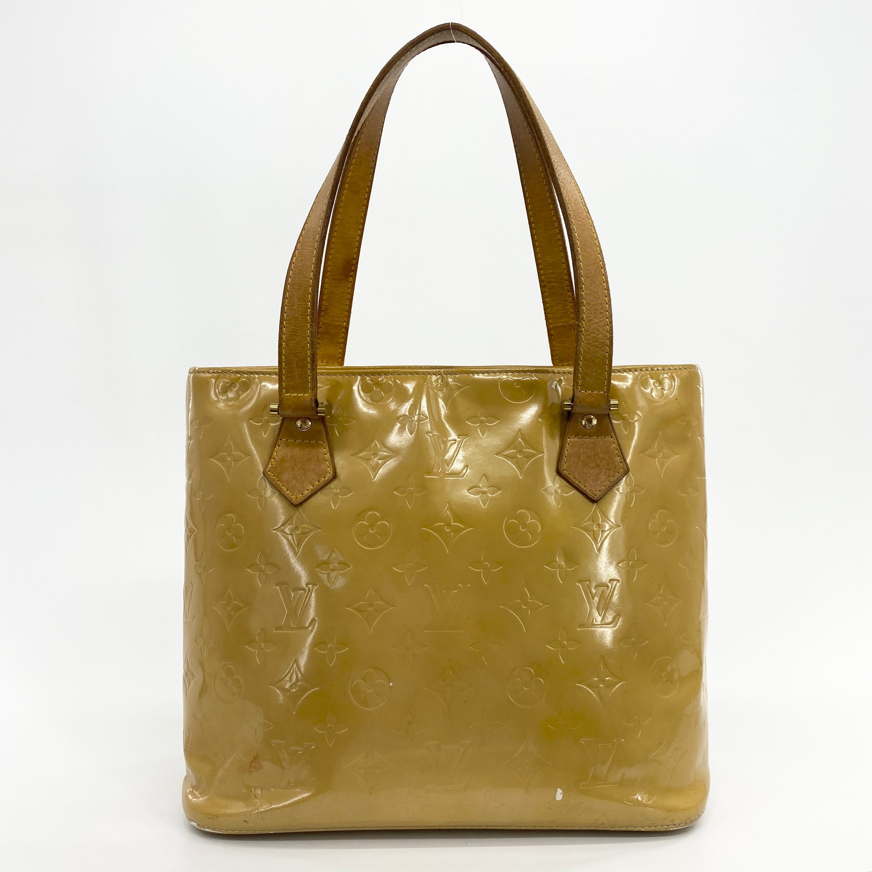 Vernis Houston Shoulder Bag Yellow - Vintage Luxuries