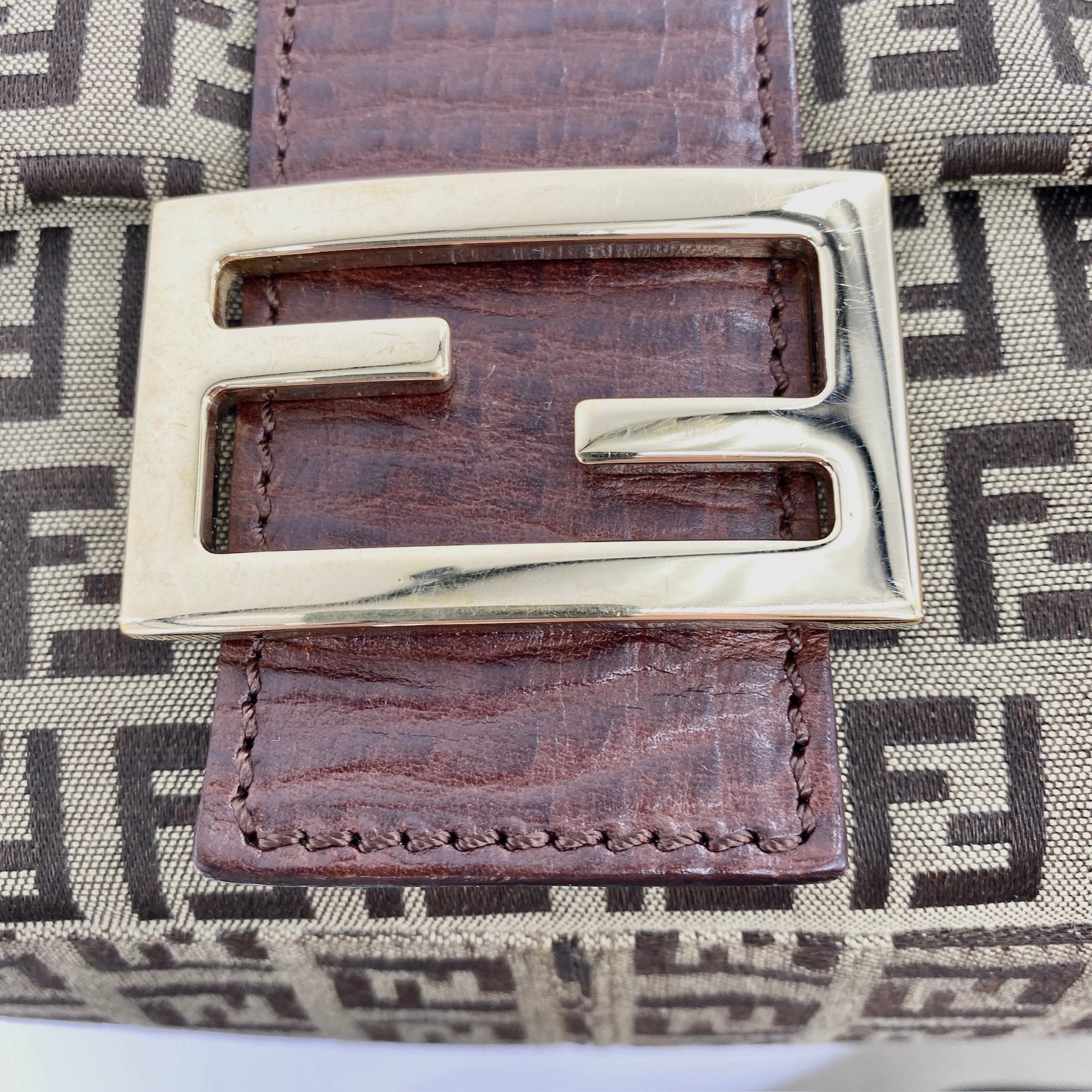 Monogram Mamma Baguette Beige