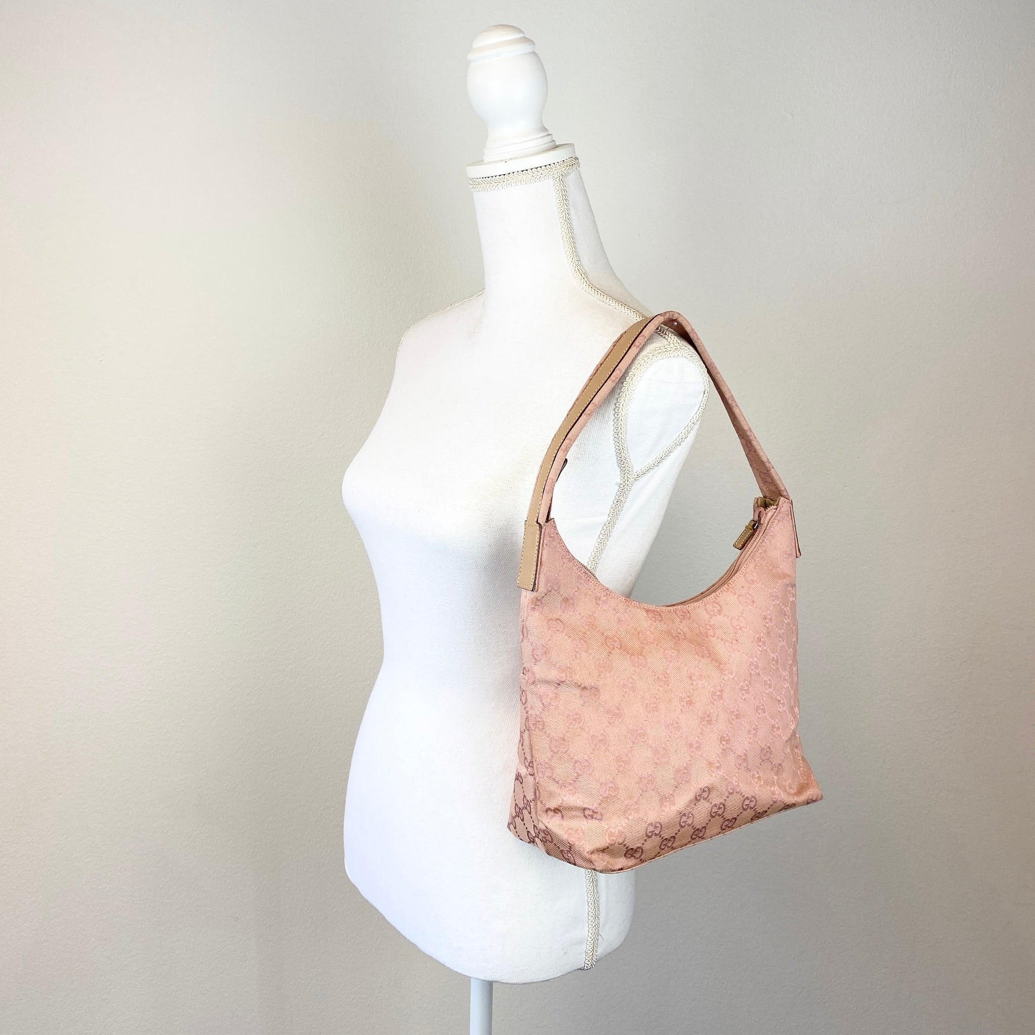 Monogram Shoulder Bag Light Pink