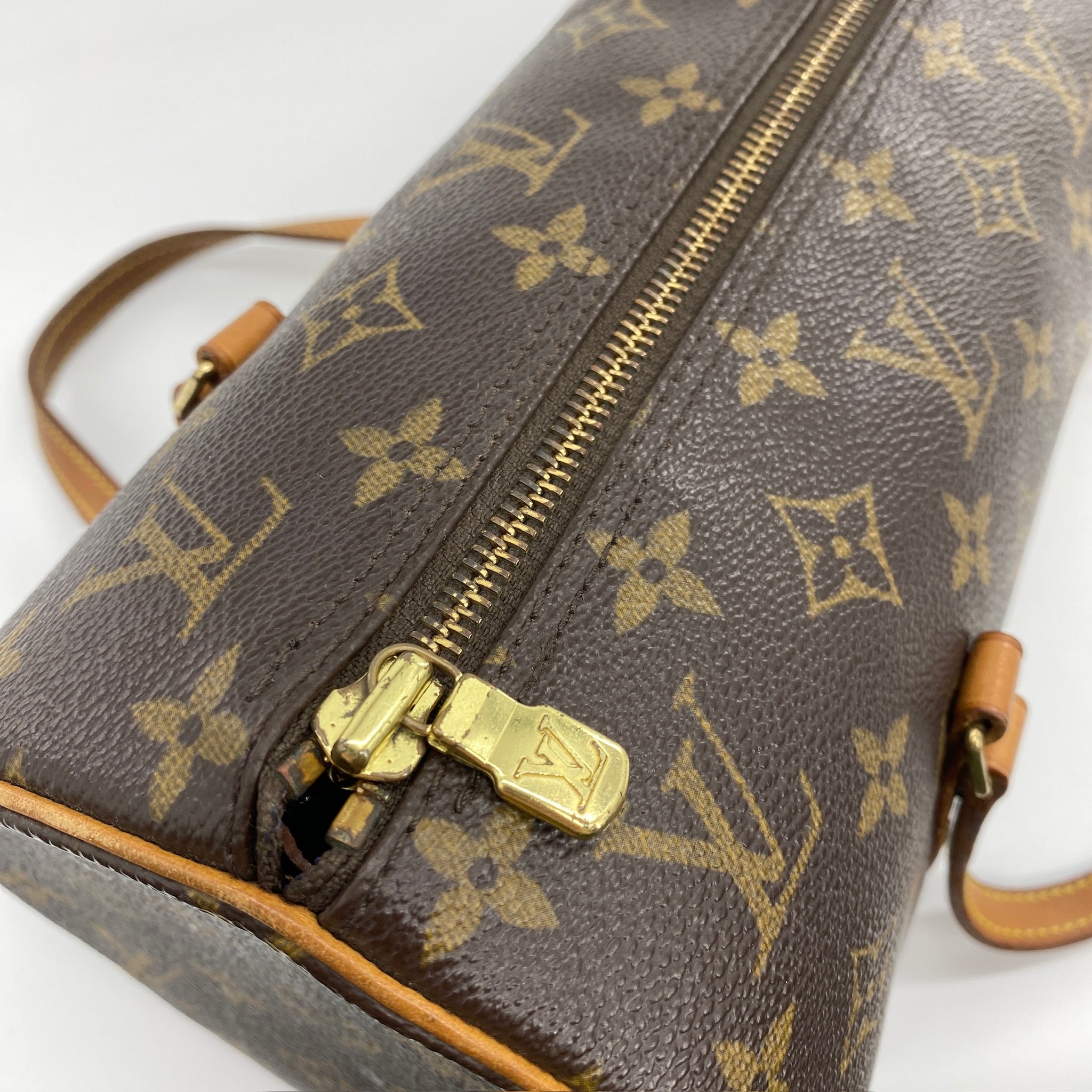 Papillon 30 Monogram Canvas Shoulder Bag