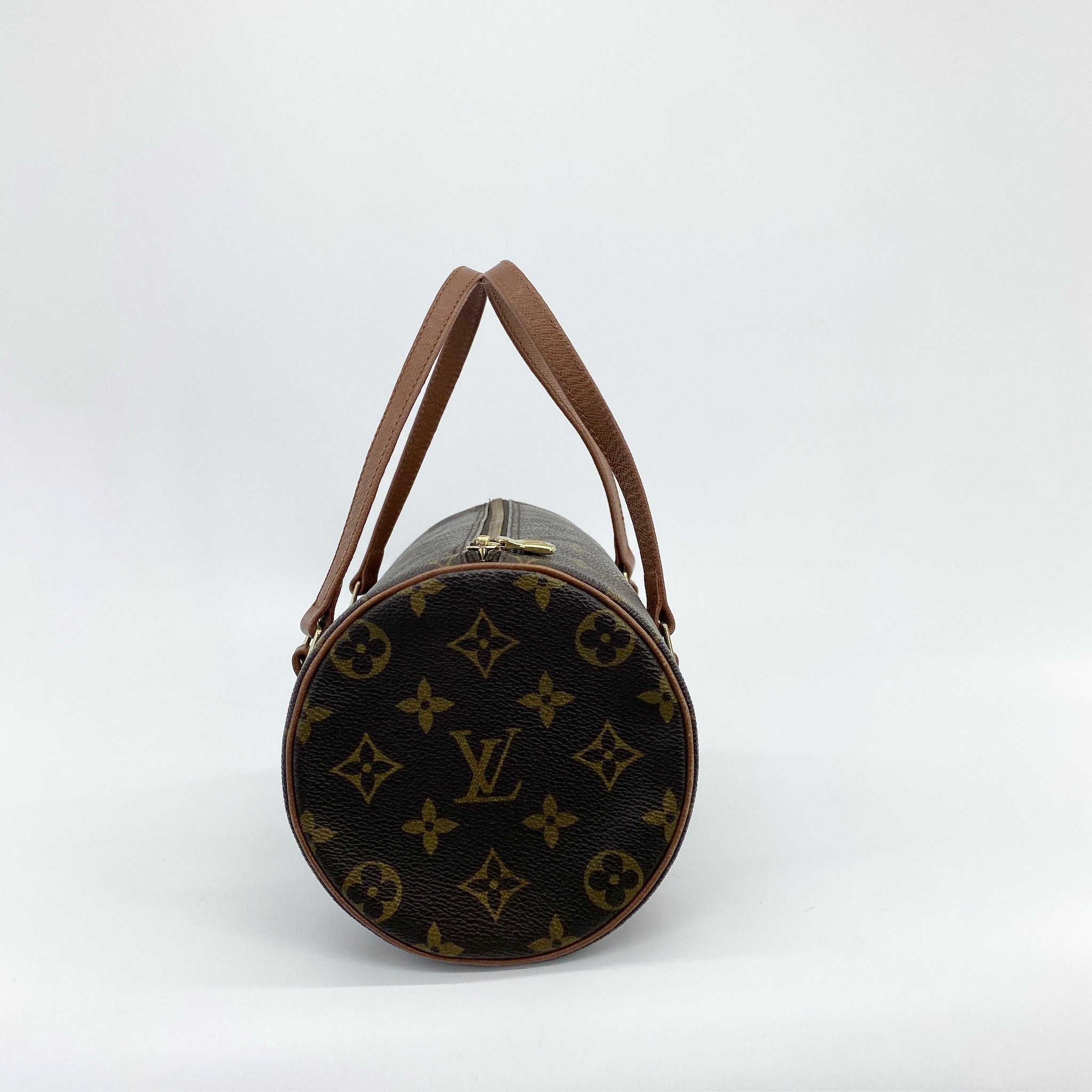 Papillon Monogram Canvas Shoulder Bag