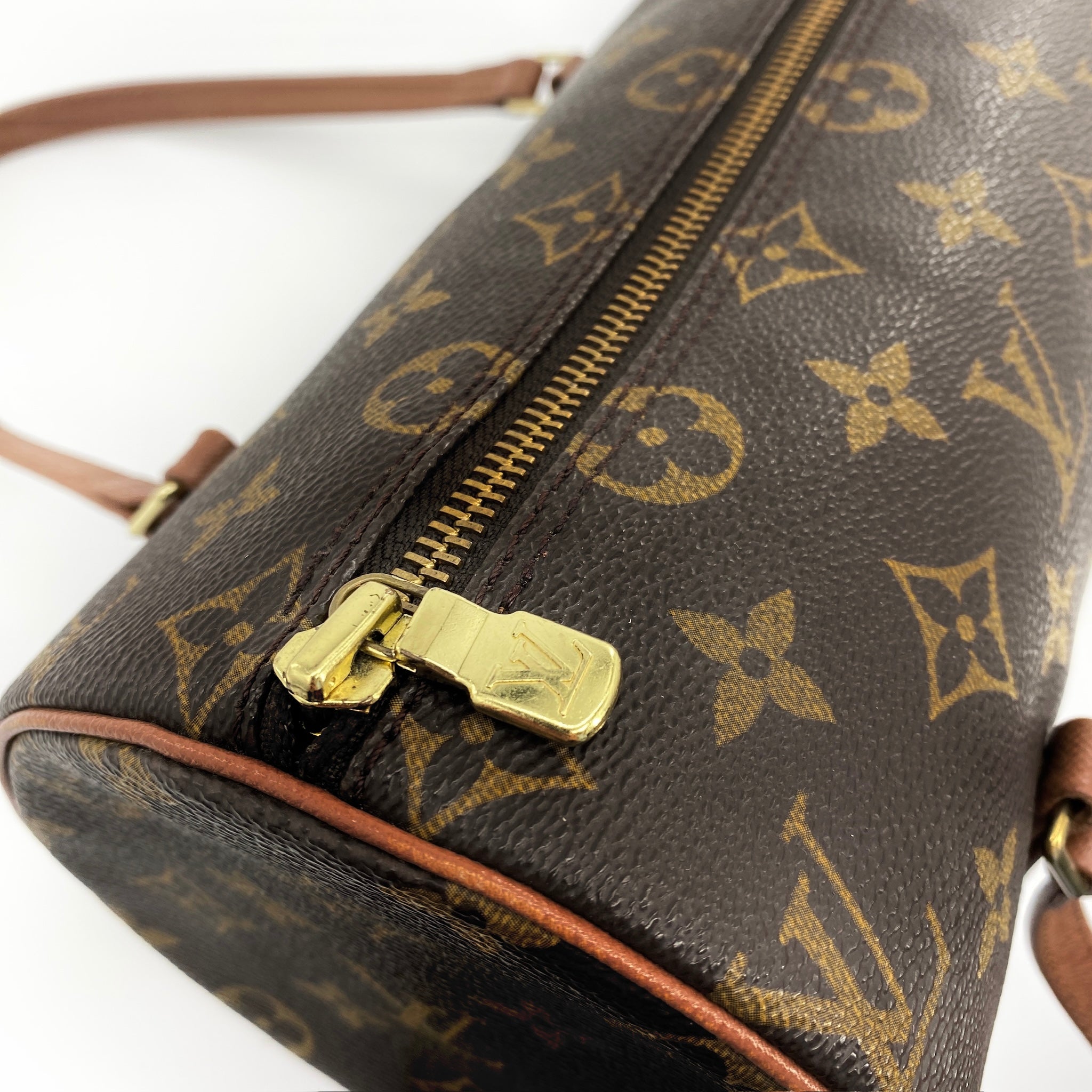 Papillon Monogram Canvas Shoulder Bag