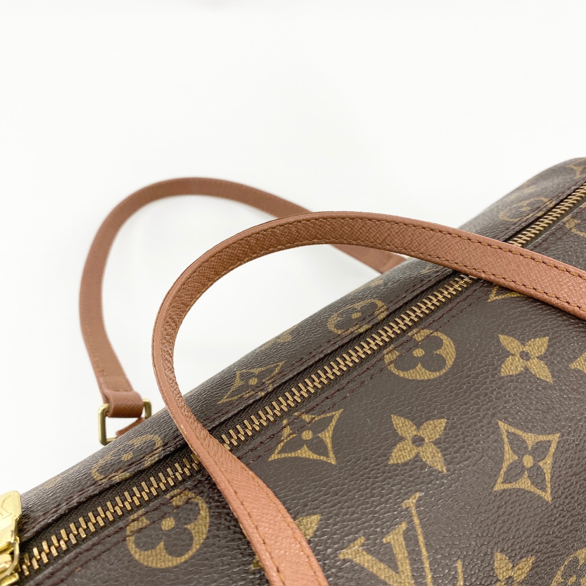 Papillon Monogram Canvas Shoulder Bag