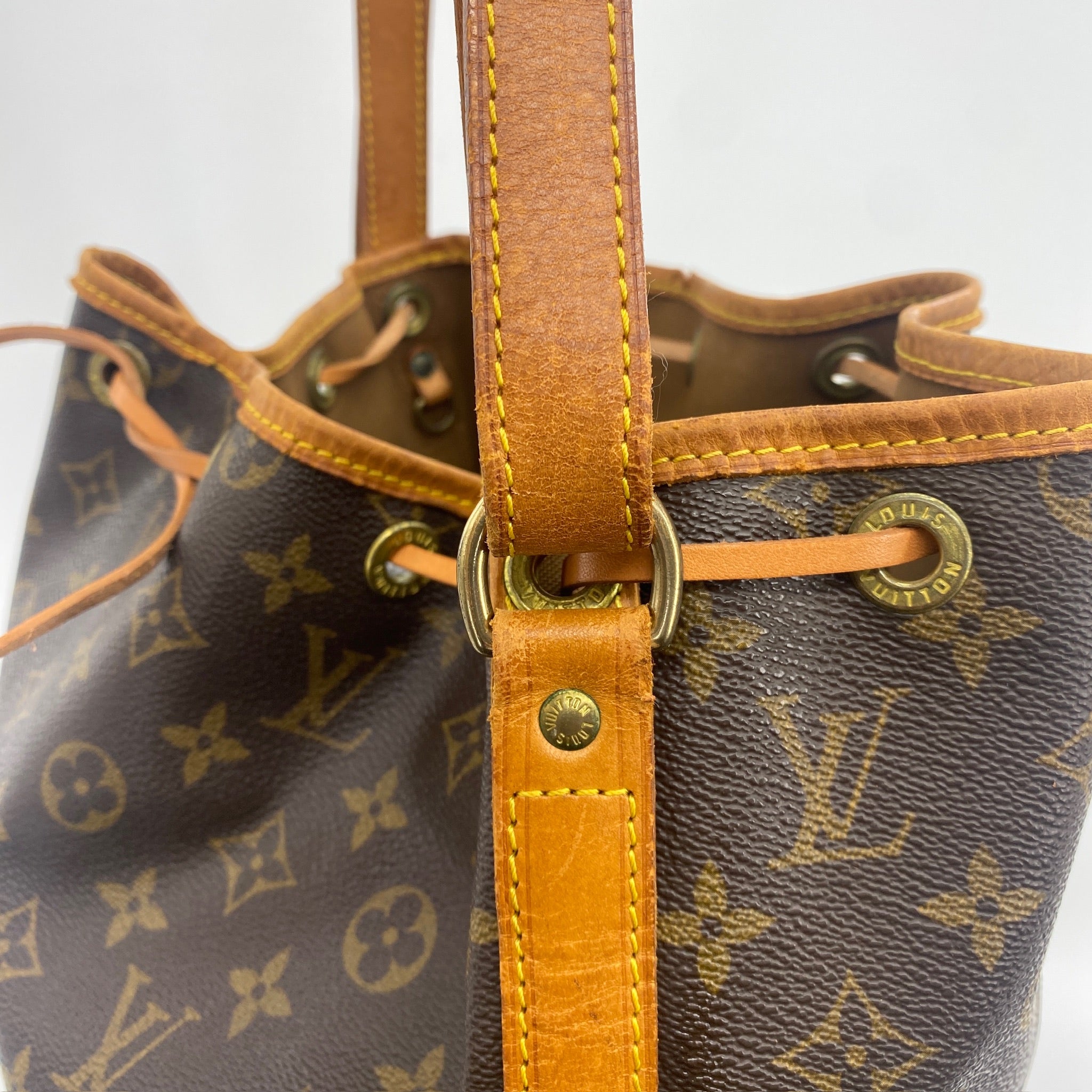 Noe Monogram Canvas Bag