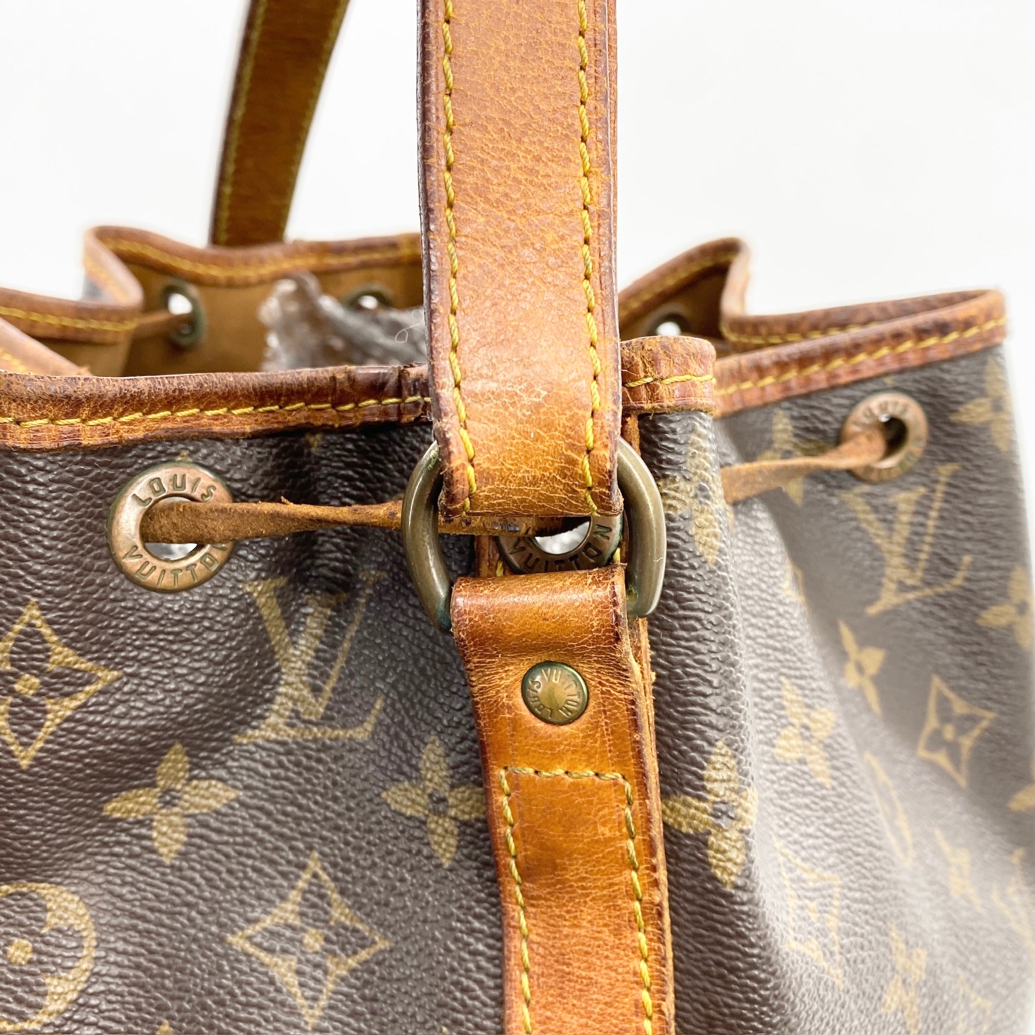 Petit Noe Monogram Canvas Bag