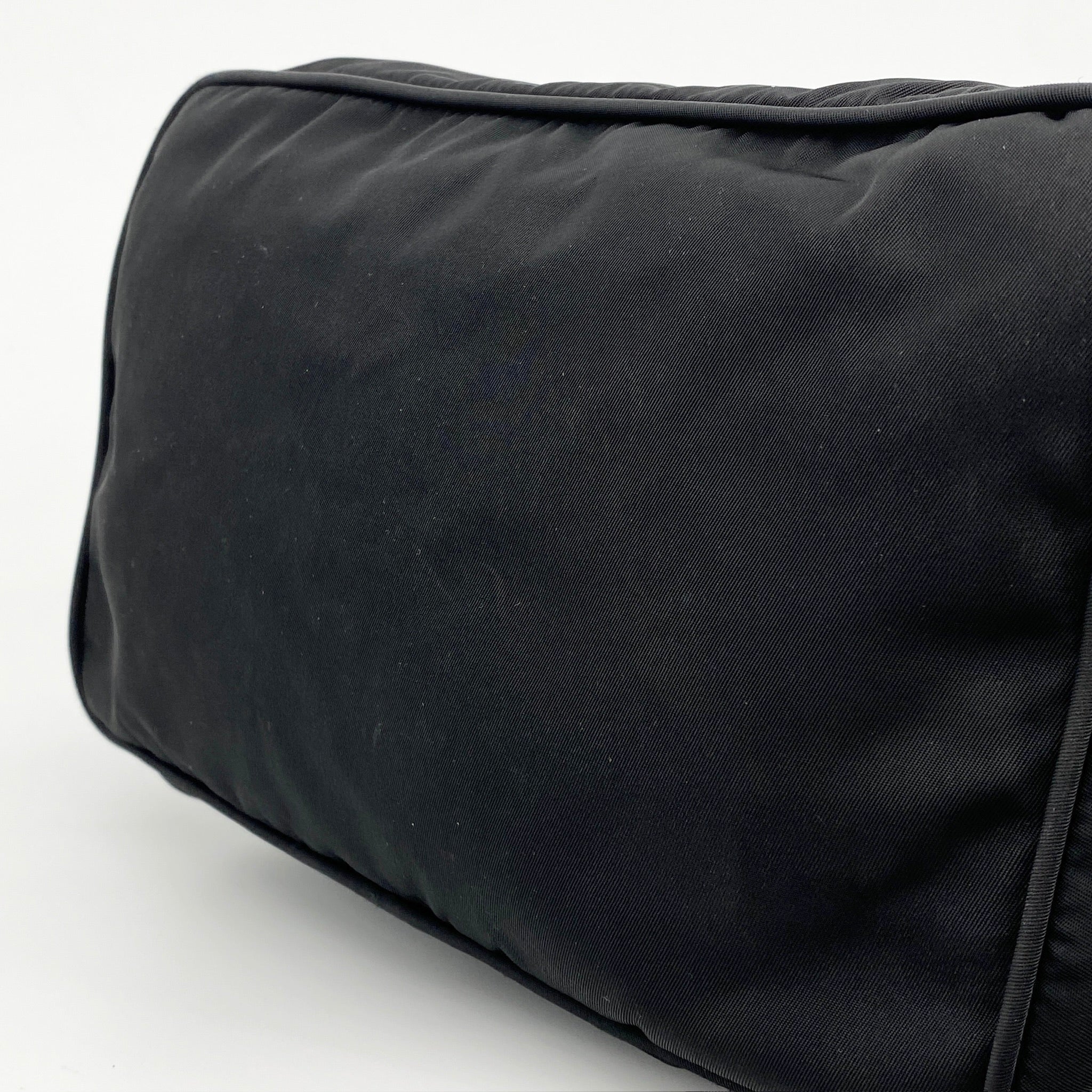 Nylon Shoulder Bag Black