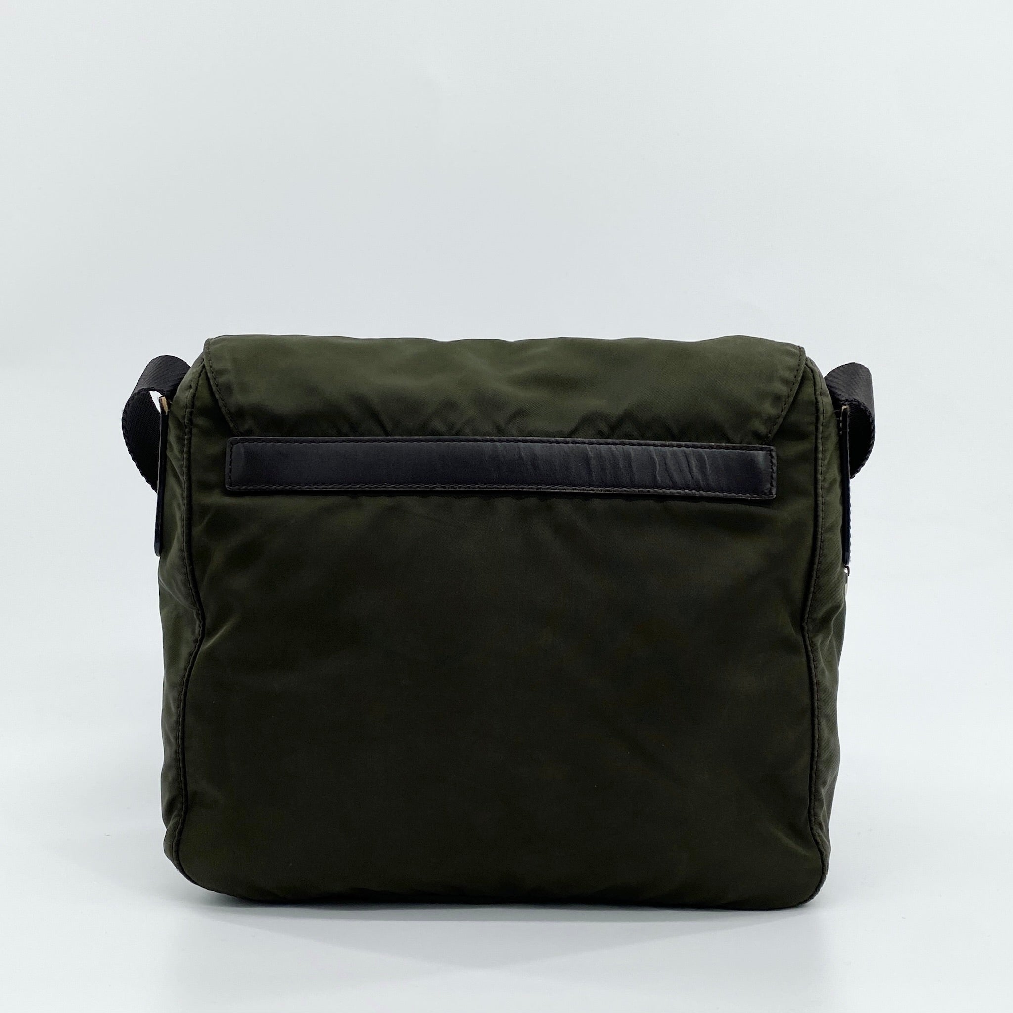 Messenger Small Crossbody Dark Green