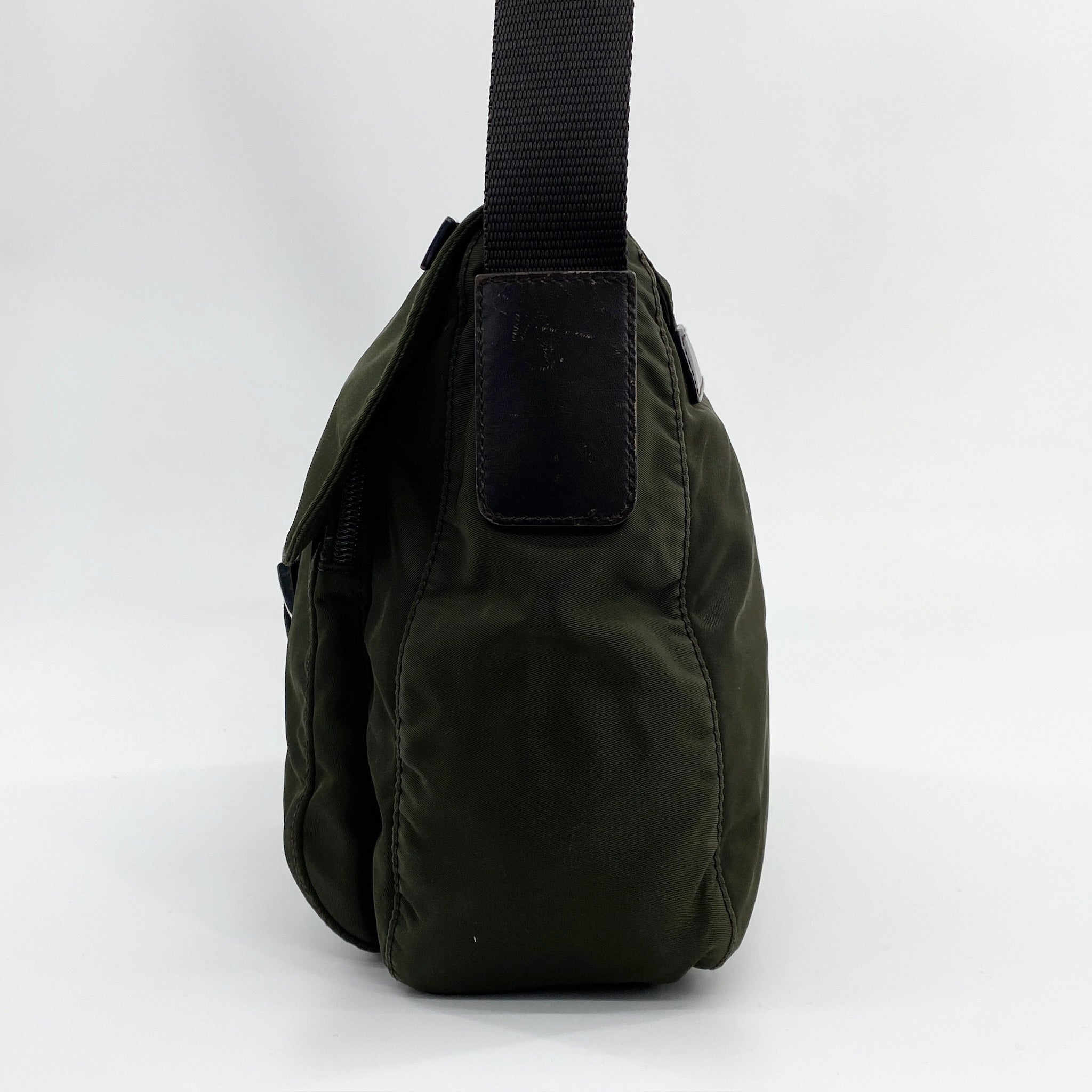 Messenger Small Crossbody Dark Green