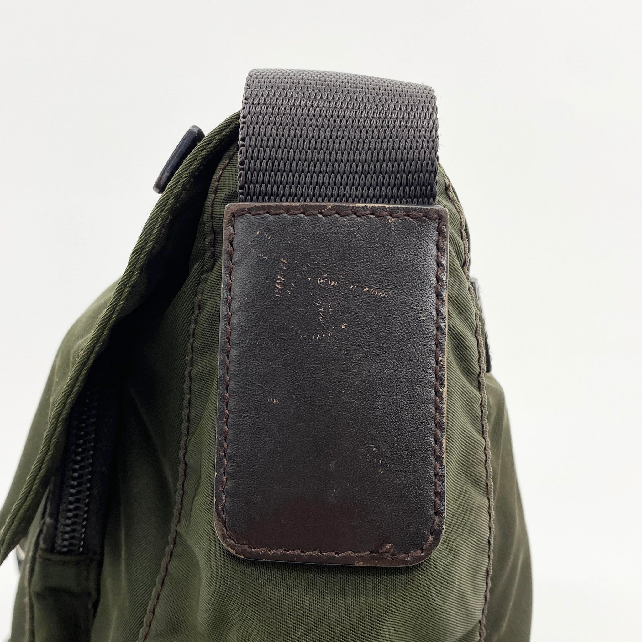 Messenger Small Crossbody Dark Green