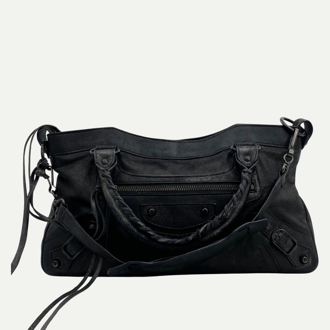 The First Shoulder Bag Black