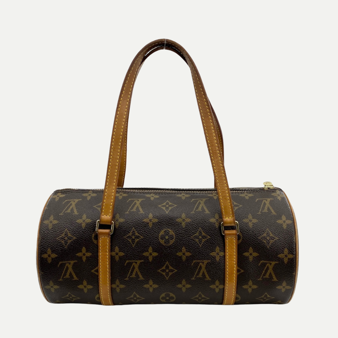 Papillon 30 Monogram Canvas Shoulder Bag