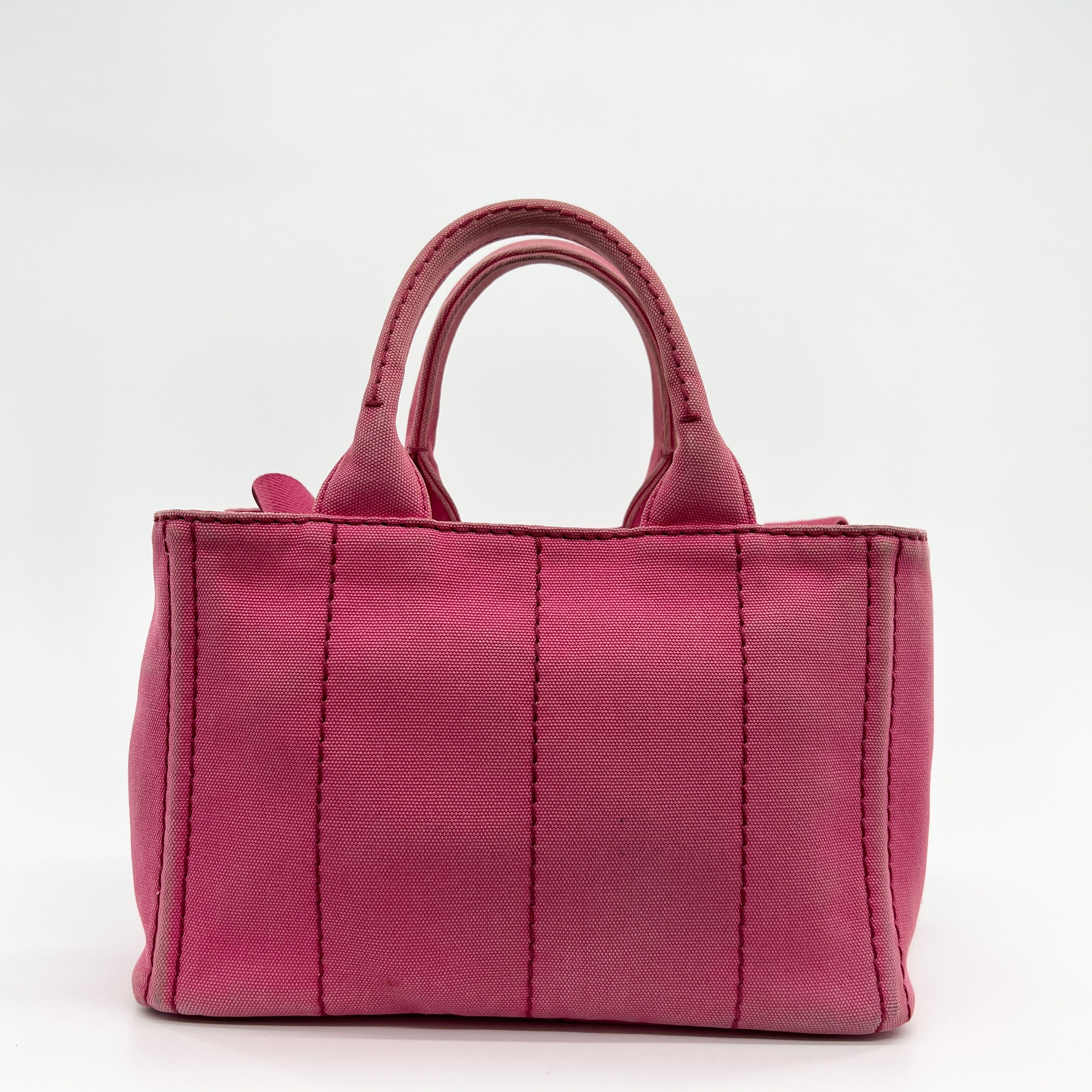 Canapa Crossbody Tote Small Pink - Vintage Luxuries