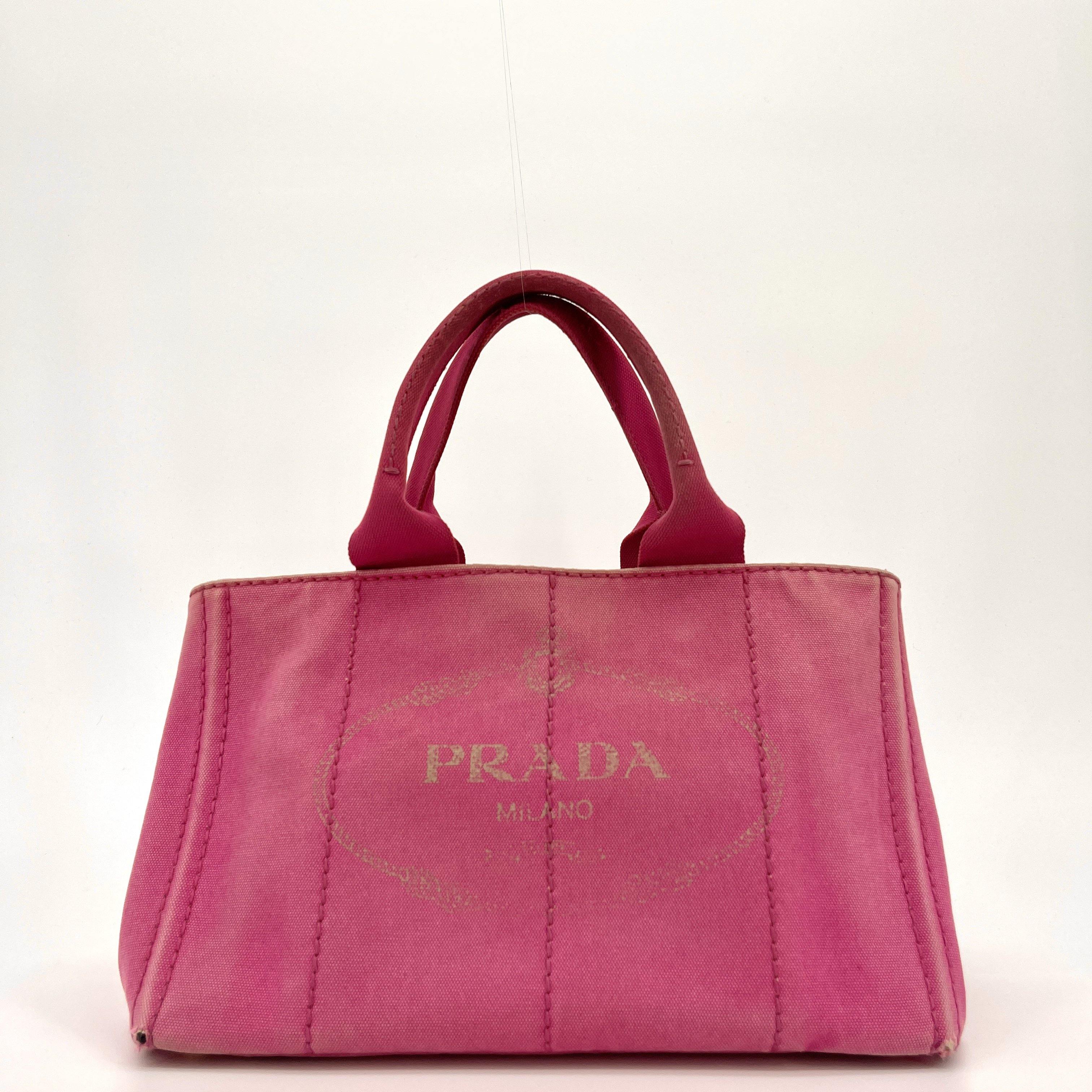 Canapa Medium Tote Pink - Vintage Luxuries